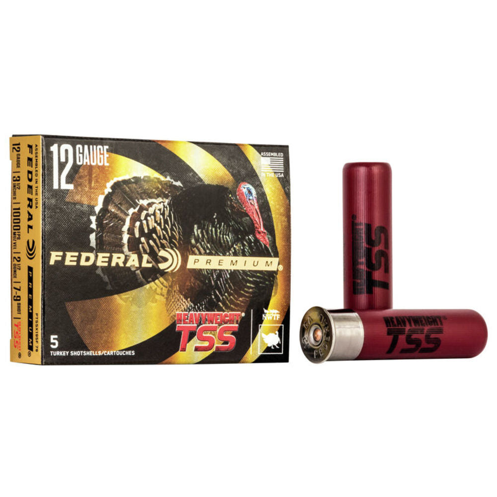 Federal PTSSX195F79 Premium Turkey Heavyweight TSS 12 Gauge 3.5" 21/2oz  1000 fps