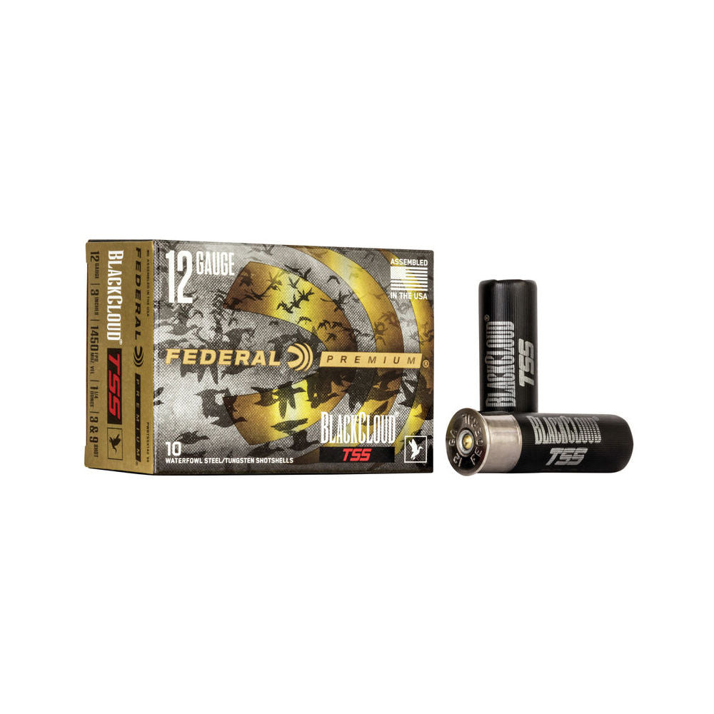 Federal PWBTSSX14239 Black Cloud TSS 12 Gauge 3" 1-1/4oz 3/9 Shot 1450 fps