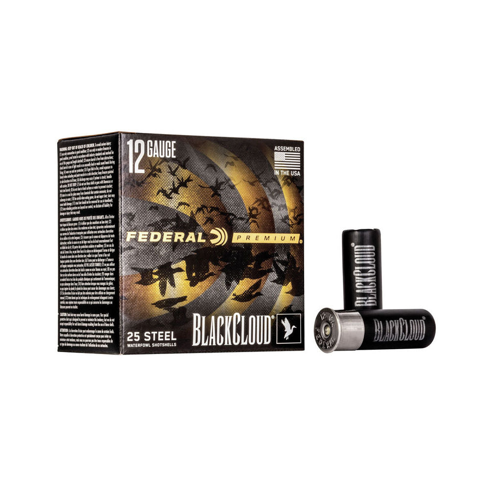 Federal Premium Black Cloud FS 12 Gauge 2.75 in / 2.75 in #4 1-1/8 oz
