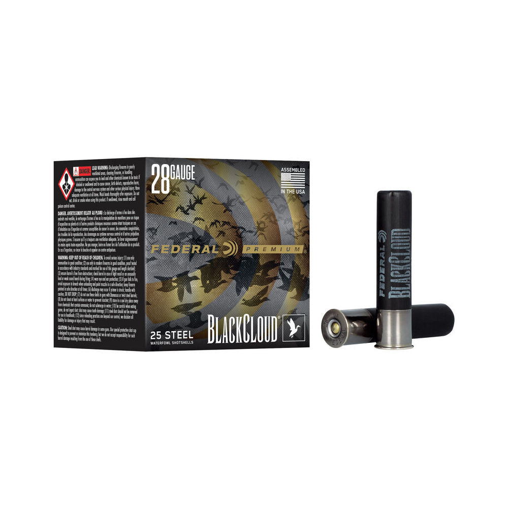 Federal PWBX2853 Black Cloud Black Cloud 28 Gauge 3" 3/4oz 3 Shot 1400 fps
