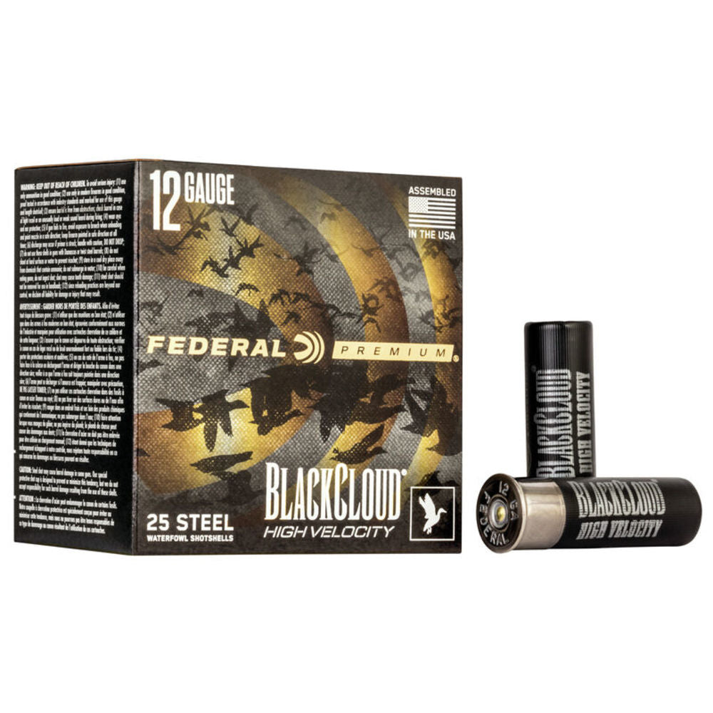 Federal Premium Black Cloud FS High Velocity 12 Gauge 3 in / 3 in #4 1-1/8 oz