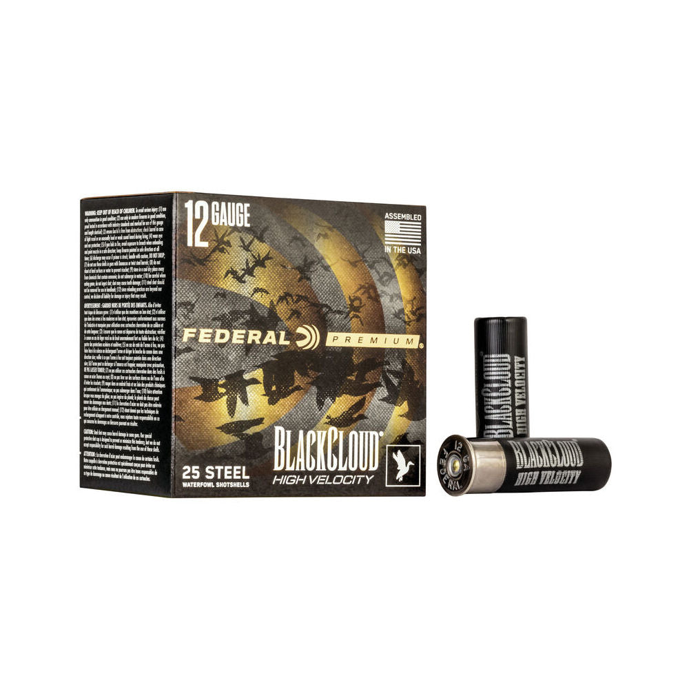 Federal Premium Black Cloud FS High Velocity 12 Gauge 3 in / 3 in BB 1-1/8 oz
