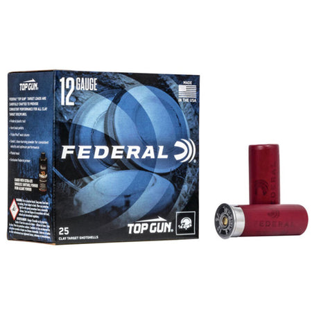 Federal Top Gun Shotgun Ammo 12 Gauge (12 ga.) 2.75 in. 7/8 oz. Extra Lite 8 Shot 25 rd.