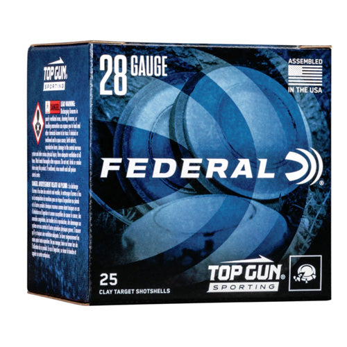 Federal TGS28218 Top Gun Sporting 28 Gauge 2.75" 3/4oz 8 Shot 1330 fps