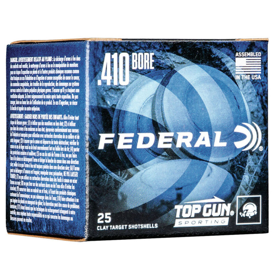 Federal Top Gun Sporting .410 Bore 2.5 in / 2.5 in #8 1/2 oz