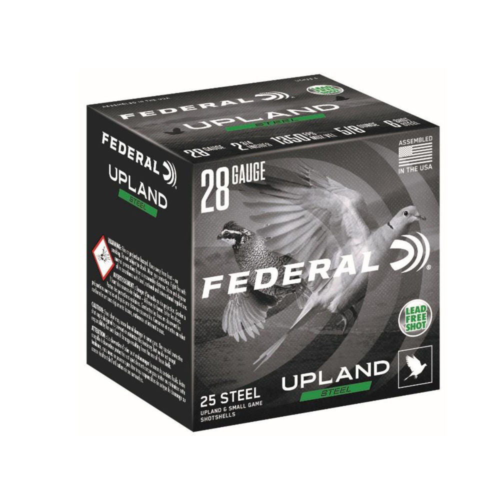 Federal Upland Field & Range 28 Gauge 2.75 in / 2.75 in #7.5 5/8 oz