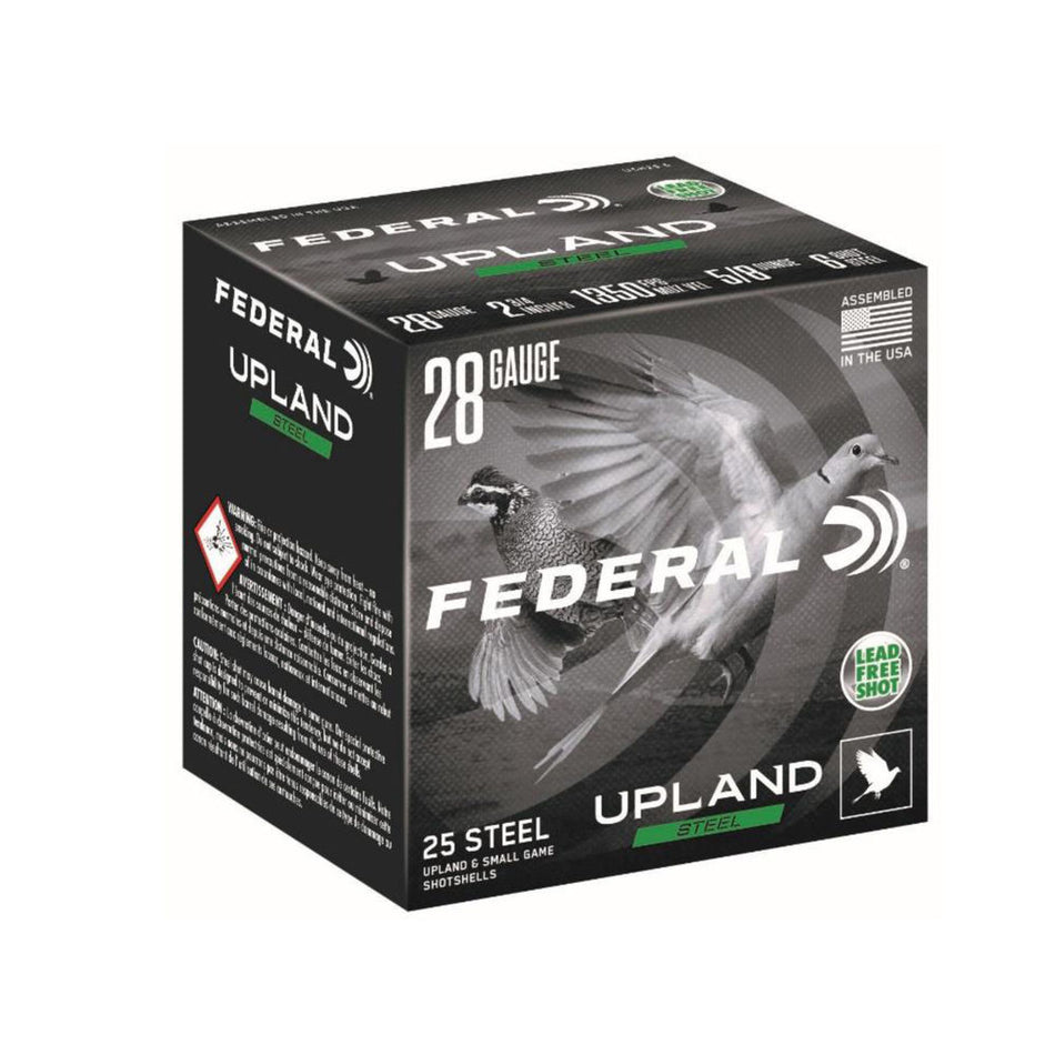 Federal Upland Field & Range 28 Gauge 2.75 in / 2.75 in #7.5 5/8 oz