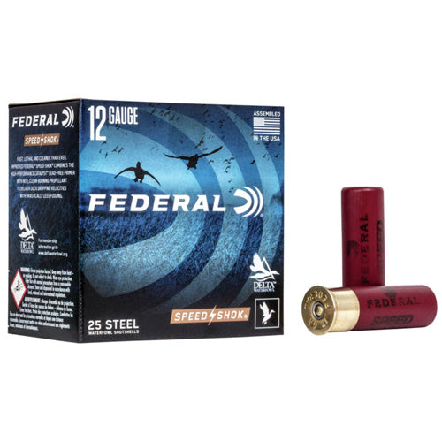 Federal WF1432 Speed-Shok Waterfowl 12 Gauge 3" 1-1/8oz 2 Shot 1550 fps