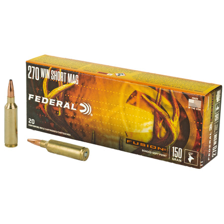 Federal Fusion .270 WSM 150 gr BSP ammo