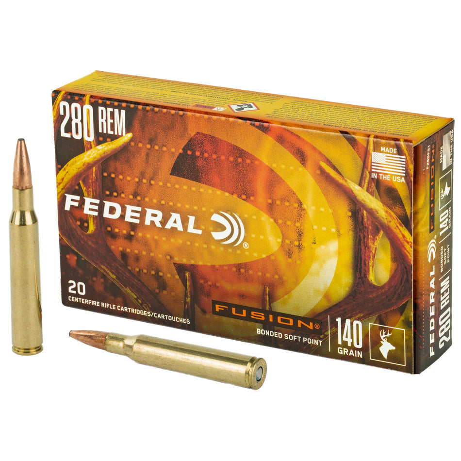 Federal Fusion .280 Remington 140 gr BSP ammo