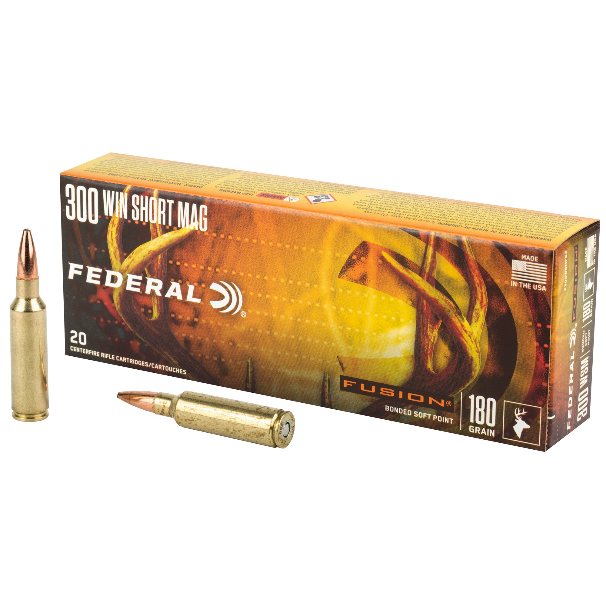 Federal Fusion .300 WSM 180 gr BSP ammo