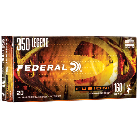 Federal Fusion .350 Legend 160 gr BSP ammo