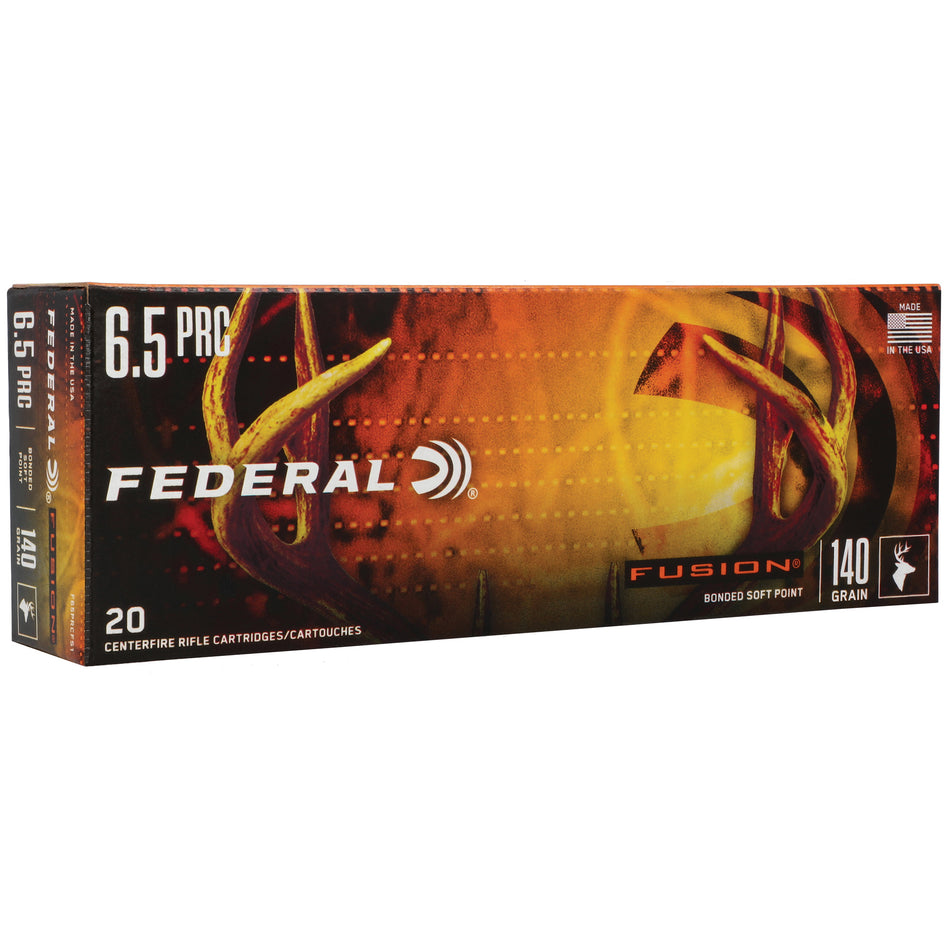 Federal F65PRCFS1 Fusion Soft Point SP 140 Grain 6.5 PRC
