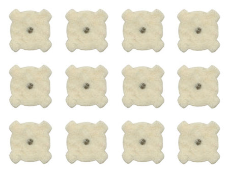Otis Star Chamber Cleaning Tool Pads 7.62mm AR-10 12-Pack