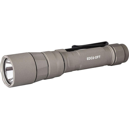 SureFire EDC2 Turbo Series Dual Fuel Flashlight 700 Lumens Tan