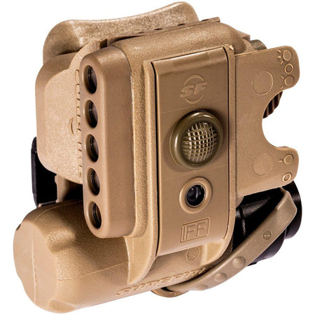 SureFire HL1 HelmetLight IR/White LED Variable Output Tan Helmet Mount Tactical Light