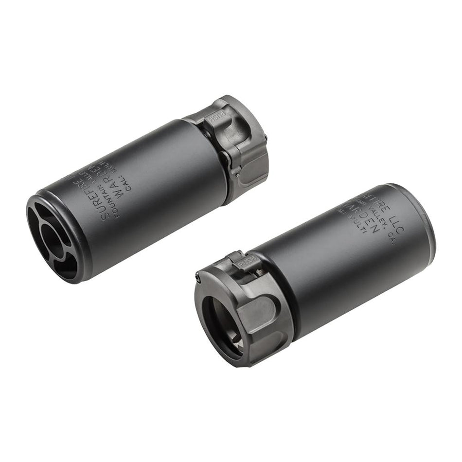 SureFire Warden Muzzle Blast Regulator Fast-Attach Black