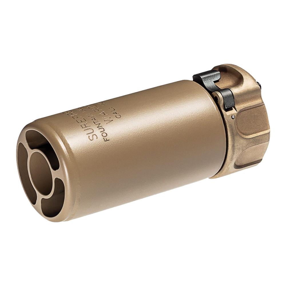 Surefire Warden Muzzle Device Fast-Attach Blast Regulator Flat Dark Earth