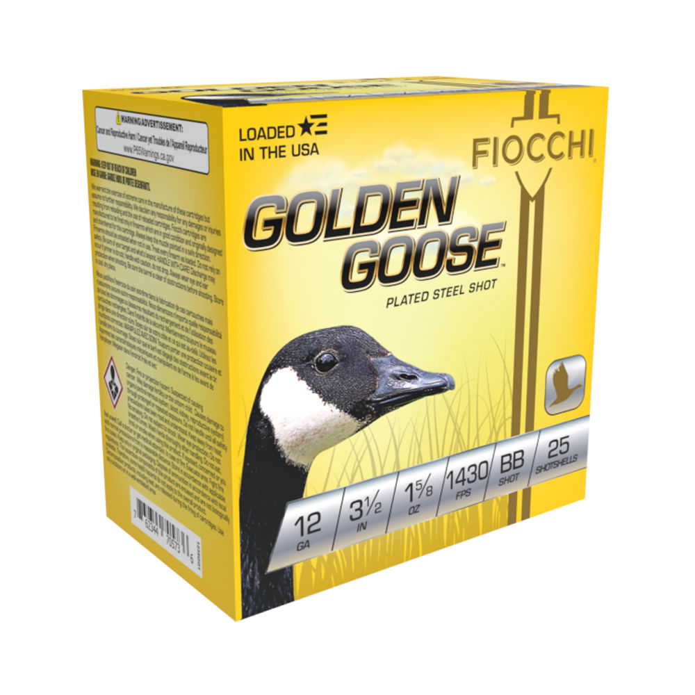 Fiocchi Golden Goose 12 Gauge 3.5 in / 3.5 in BB 1-5/8 oz