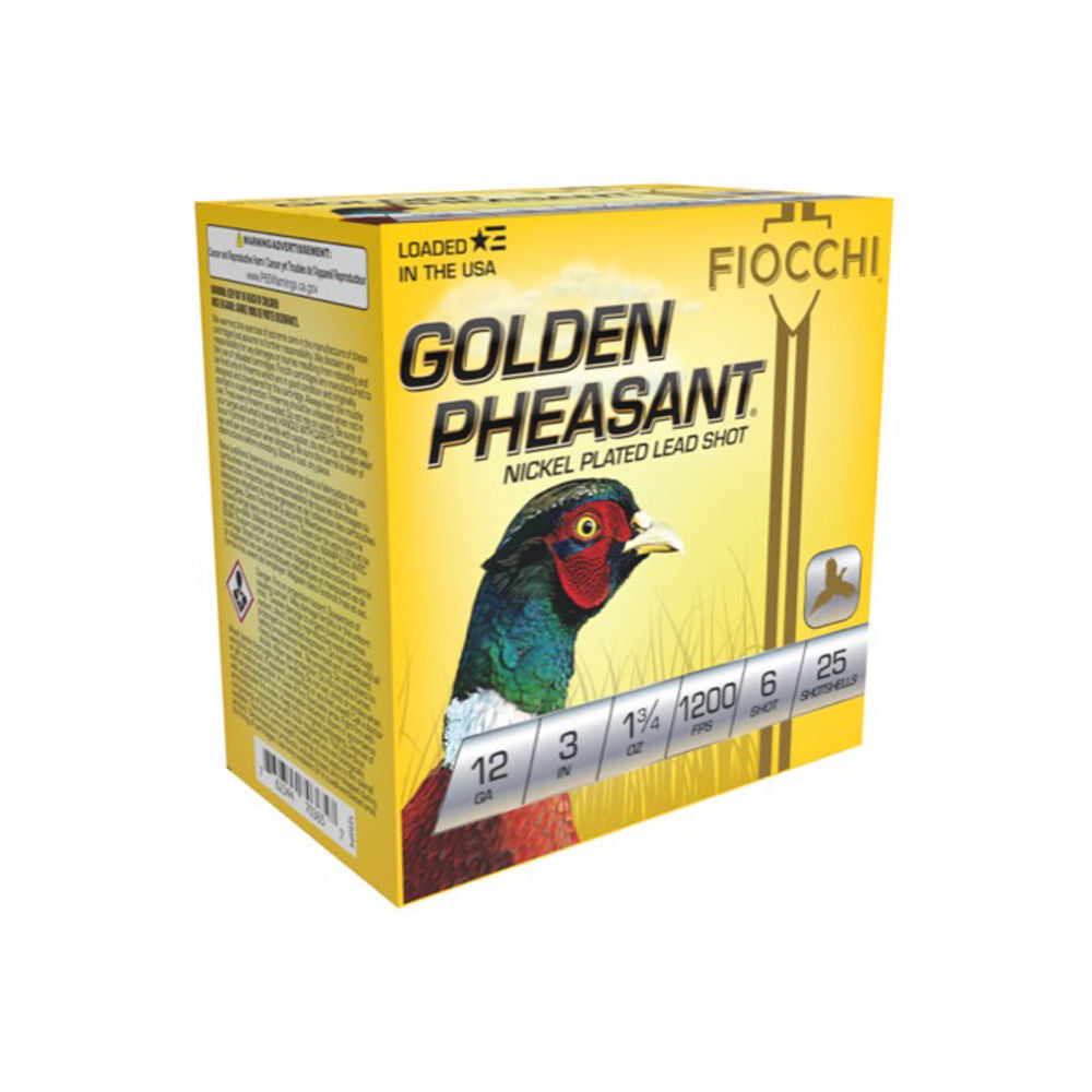 Fiocchi Golden Pheasant Extrema 12 Gauge 3 in / 3 in #6 1-3/4 oz