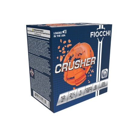 Fiocchi Target Exacta Crusher 12 Gauge 2.75 in / 2.75 in #8 1 oz