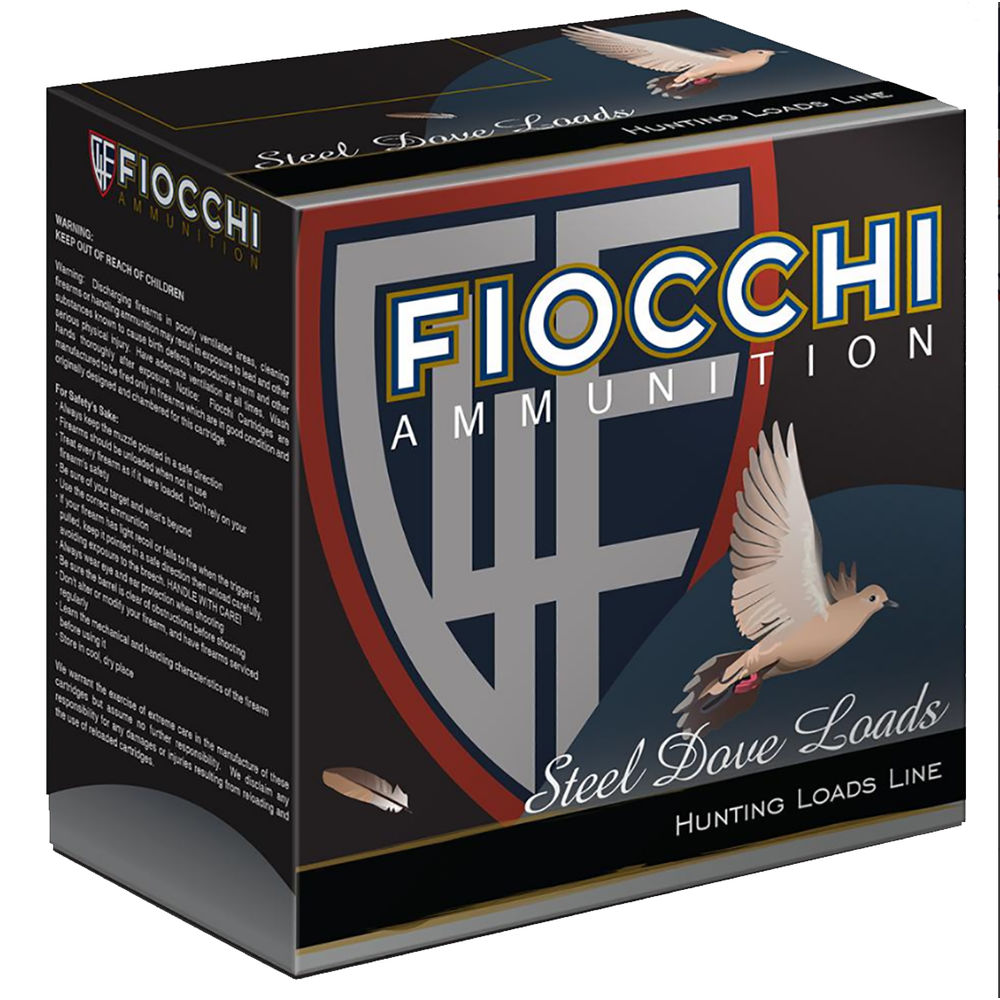 Fiocchi 12DLS17 Dove & Quail Hunting 12 Gauge 2.75" 1oz 7 Shot 1200 fps