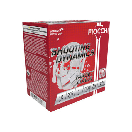 Fiocchi Shooting Dynamics 12 Gauge 2.75 in / 2.75 in #9 1 oz