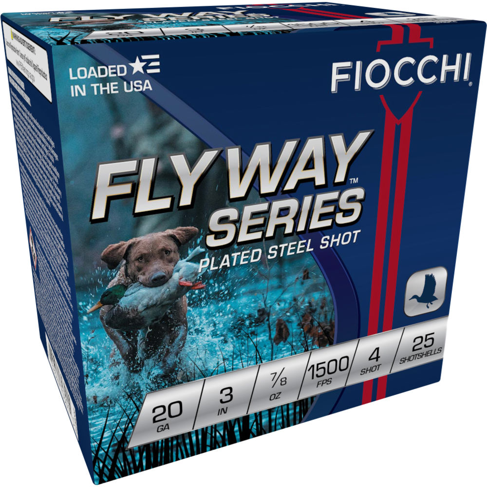 Fiocchi Flyway 20 Gauge 3 in / 3 in #4 7/8 oz