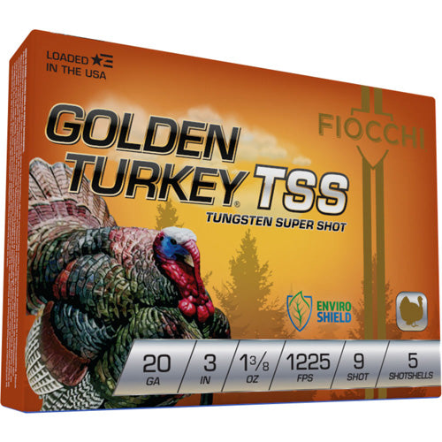 Fiocchi 410TSS9 Golden Turkey TSS .410 Bore 3" 13/16oz 9 Shot 1100 fps
