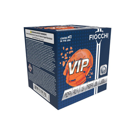 Fiocchi Exacta Target VIP .410 Bore 2.5 in / 2.5 in #9 1/2 oz