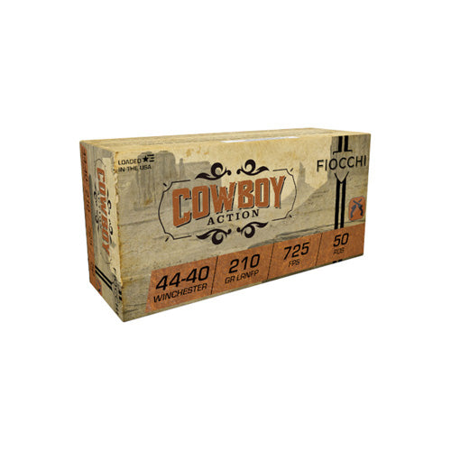 Fiocchi Cowboy Action .44-40 Winchester 210 gr Solid ammo