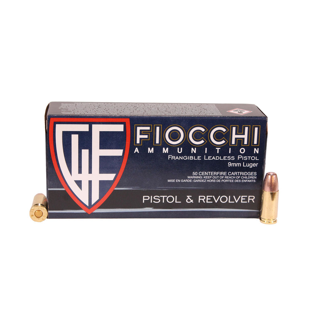 Fiocchi Range Dynamics 9mm Luger / Parabellum 100 gr Solid ammo