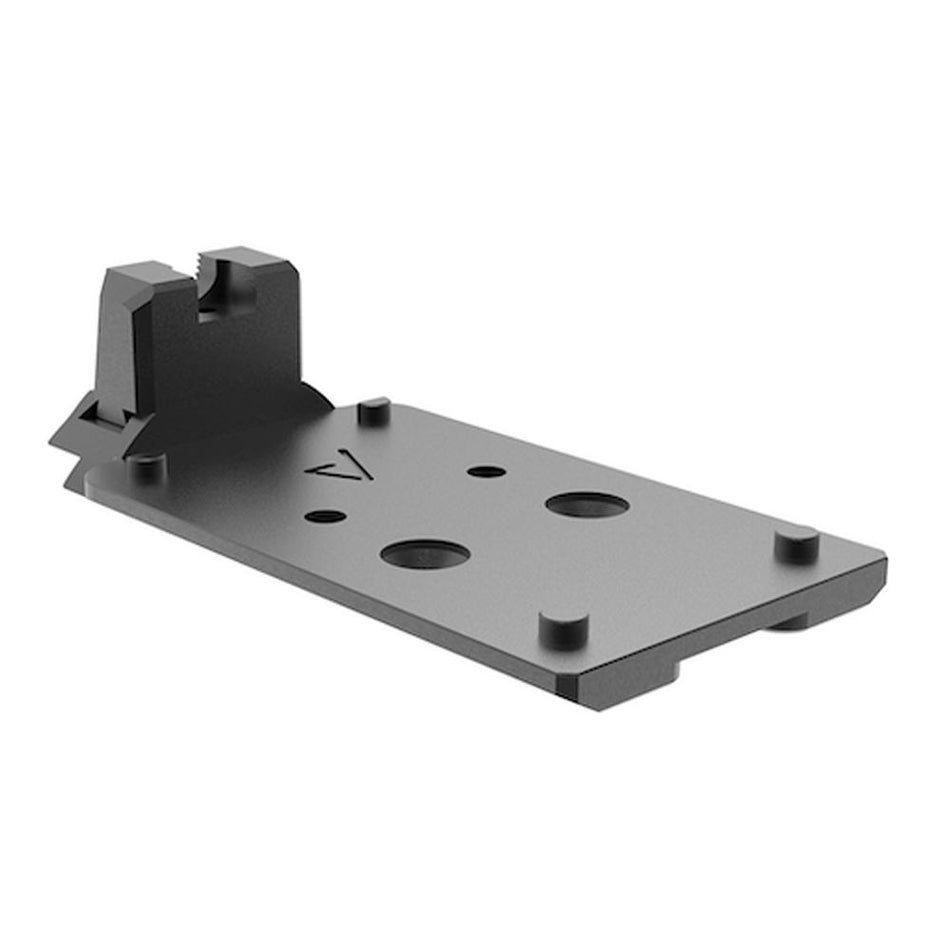 Springfield Armory Agency Optic System Mounting Plate for 1911 DS - Aimpoint Acro Black