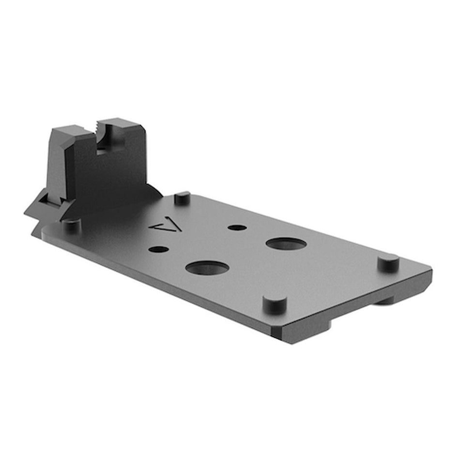 Springfield Armory Agency Optic System Mounting Plate for 1911 DS - Trijicon RMR/SRO Black
