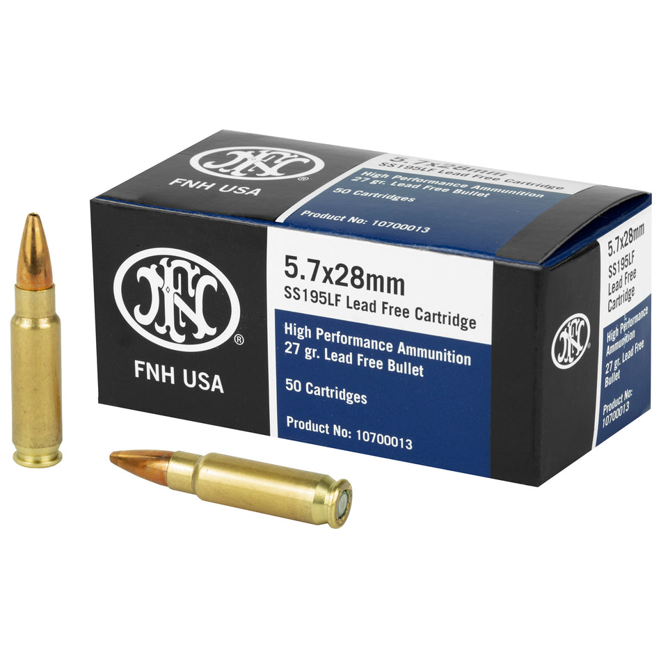 FN 5.7x28mm 27gr Lead-Free HP Ammo