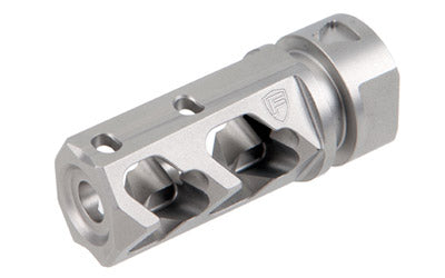 Fortis Manufacturing 5.56MM Muzzle Brake, Stainless Finish, Fortis Control Compatible, 556-MB-SS
