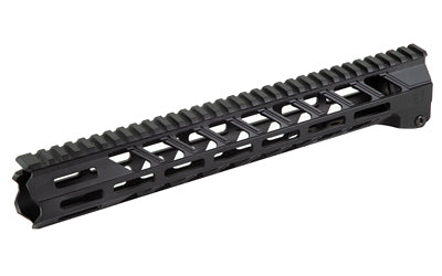 Fortis Manufacturing 556-SWITCH-M1-130-ML Switch Mod 1 13" M-LOK Free Float Handguard for AR-15, Continuous Top Rail, Black