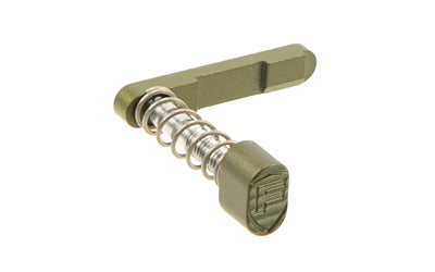 Fortis Manufacturing Billet Magazine Catch and Release Button, Olive Drab Green, AR-15