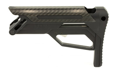 Fortis Manufacturing LAS-15 AR-15 LA Lever Action Collapsible Buttstock, Mil-Spec, Carbon Fiber Cheek Piece, Black