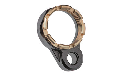Fortis Manufacturing Lightweight Enhanced K1 Castle Nut and End Plate System, Black and FDE Anodized