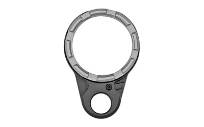 Fortis Manufacturing Lightweight Enhanced K2 Castle Nut and End Plate System, Black and Gray Anodized