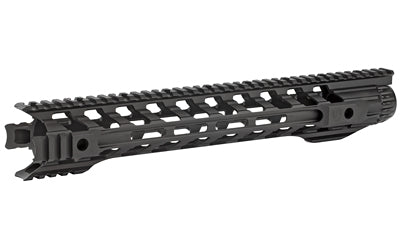 Fortis Manufacturing NTR-14-MLOK Night Rail 14.4" Free Float M-LOK Handguard for AR-15, Black