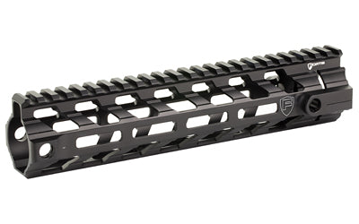 Fortis Manufacturing REV-II-9-ML-BLK REV II 9.6" Free Float M-LOK Handguard for AR-15, Continuous Top Rail, Black