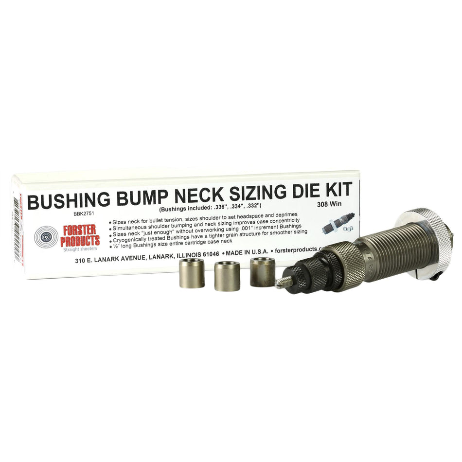 Forster Reloading Bushing Bump Kit 6x47 LAPUA