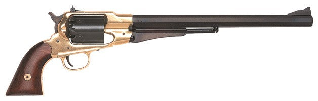 Traditions BP Revolver Bison 44 Cal 12" Brass Frame Walnut Grip