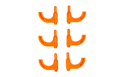 Firearm Safety Devices Corporation Orange Handgun Chamber Safety Flags, 6-Pack 350PRCF