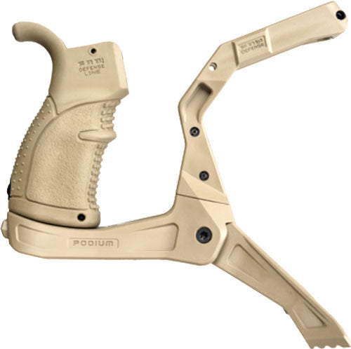 F.A.B. Defense AR Podium Bipod for AR-15 FDE