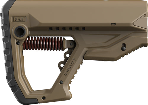 F.A.B. Defense AR-15 Impact Recoil Reduction Buttstock FDE