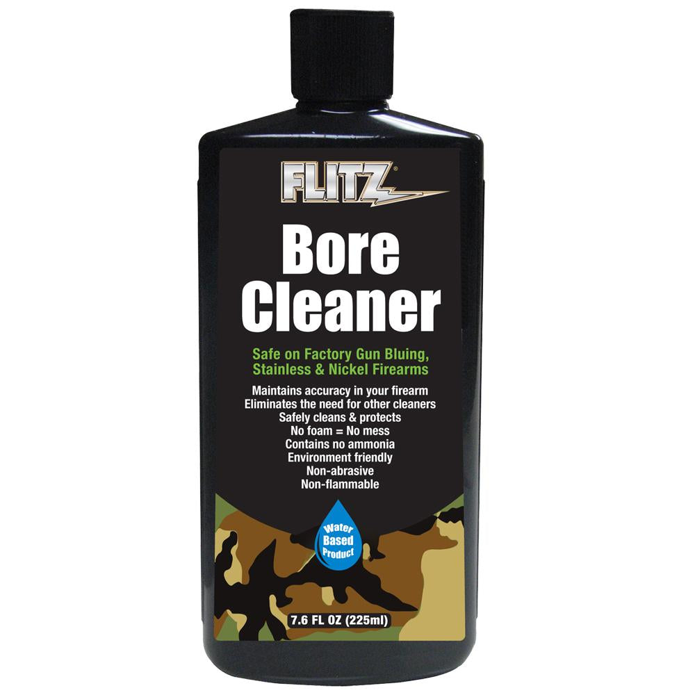 Flitz Gun Bore Cleaner 7.6 oz Bottle Non-Ammonia Formula
