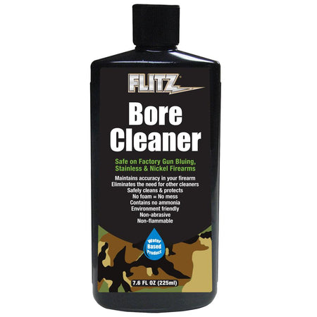 Flitz Gun Bore Cleaner 7.6 oz Bottle Non-Ammonia Formula